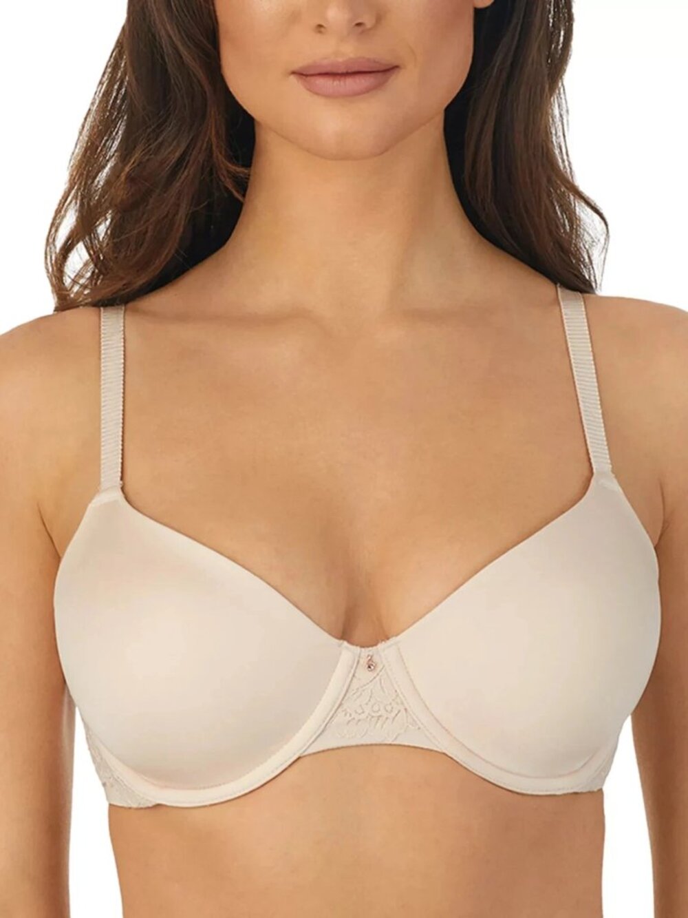 Le Mystère Lace Allure Soft Contour Bra Women's 34DDD/F Softshell Hook & Eye NWT